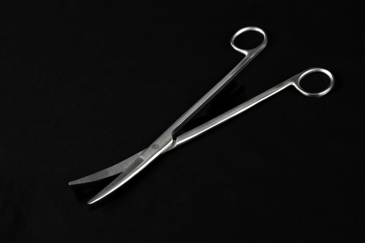 MAYO SCISSORS CURVED